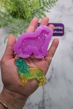 Load image into Gallery viewer, 2.6 inch Druzy Golden Retriever Silicone Mold for Resin