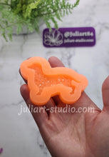 Load image into Gallery viewer, 2.8 inch Druzy Dachshund Silicone Mold for Resin