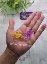 Load image into Gallery viewer, 2.8 inch Druzy Dachshund Silicone Mold for Resin