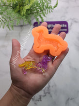 Load image into Gallery viewer, 2.8 inch Druzy Dachshund Silicone Mold for Resin