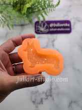 Load image into Gallery viewer, 2.5 inch Druzy Corgi Silicone Mold for Resin