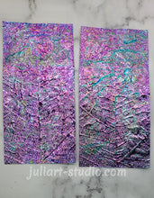 Load image into Gallery viewer, High Gloss PURPLE Leaf - Dichroic Sheet