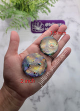 Load image into Gallery viewer, Half-Sphere 3D Crater Moon Silicone Mold for Resin