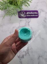 Load image into Gallery viewer, Half-Sphere 3D Crater Moon Silicone Mold for Resin
