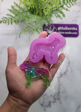Load image into Gallery viewer, 2.5 inch Druzy Pitbull Silicone Mold for resin