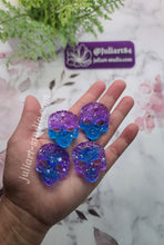 Load image into Gallery viewer, 1.6 inch Druzy Alien Earrings Silicone Mold for Resin casting