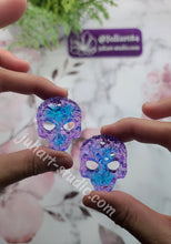 Load image into Gallery viewer, 1.6 inch Druzy Alien Earrings Silicone Mold for Resin casting