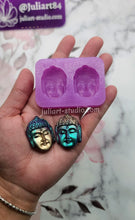 Load image into Gallery viewer, 3D Buddha Head Silicone Mold