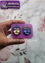 Load image into Gallery viewer, 3D Buddha Head Silicone Mold
