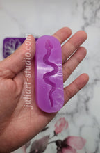 Load image into Gallery viewer, 3 inch 3D Snake Silicone Mold