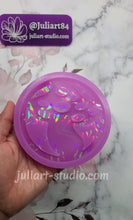Load image into Gallery viewer, 4 inch HOLO Mushroom Coaster Silicone Mold for Resin