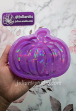 Load image into Gallery viewer, 5 inch HOLO Pumpkin Silicone Mold for Resin