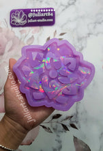 Load image into Gallery viewer, 5.5 inch HOLO Poinsettia Silicone Mold for Resin