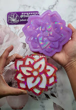 Load image into Gallery viewer, 5.5 inch HOLO Poinsettia Silicone Mold for Resin