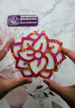 Load image into Gallery viewer, 5.5 inch HOLO Poinsettia Silicone Mold for Resin