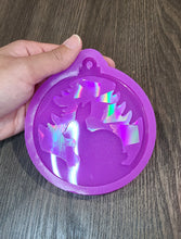 Load image into Gallery viewer, BGRADE- 4.5 inch HOLO Bauble BUNNY Silicone Mold