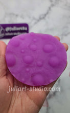 Load image into Gallery viewer, 3.5 inch 3D Moon Texture Insert Silicone Mold