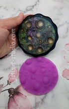 Load image into Gallery viewer, 3.5 inch 3D Moon Texture Insert Silicone Mold