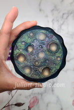 Load image into Gallery viewer, 3.5 inch 3D Moon Texture Insert Silicone Mold