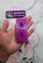 Load image into Gallery viewer, 1.3 inch Druzy Spiders Earrings Silicone Mold for Resin casting