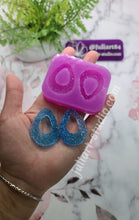 Load image into Gallery viewer, 1.26 inch Druzy Teardrop Earrings Silicone Mold for Resin casting