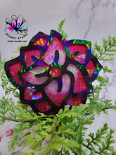Load image into Gallery viewer, 5.5 inch HOLO Poinsettia Silicone Mold for Resin