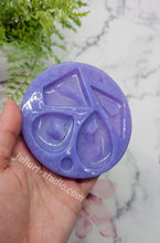 Load image into Gallery viewer, Druzy Pendant Palette (4 shapes) Silicone Mold for Resin casting