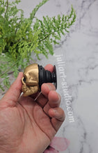 Load image into Gallery viewer, 1.9 inch 3D Druzy Skull Silicone Mold for Resin