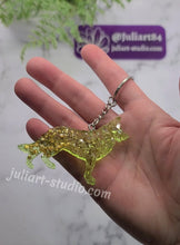 Load image into Gallery viewer, 2.75 inch Druzy German Shepherd Dog Silicone Mold for Resin