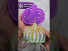 Load and play video in Gallery viewer, 5 inch HOLO Pumpkin Silicone Mold for Resin
