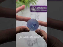 Load and play video in Gallery viewer, 1.5 inch 3D SMALL Crater Moon Silicone Mold for Resin