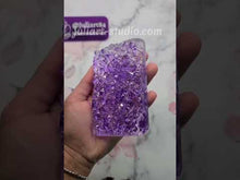Load and play video in Gallery viewer, 4.3 inch Rectangular Crystal Block Silicone Mold for resin casting