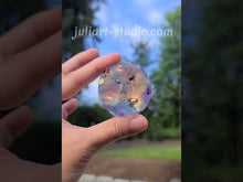 Load and play video in Gallery viewer, Half-Sphere 3D Crater Moon Silicone Mold for Resin