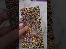 Load and play video in Gallery viewer, High Gloss GOLD - Dichroic Sheet