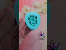 Load and play video in Gallery viewer, 1.9 inch Crystal Cluster (CM#001) Silicone Mold for Resin casting