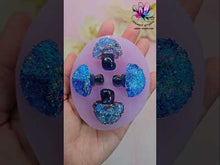 Load and play video in Gallery viewer, 1.2 inch Druzy Mushroom Set Silicone Mold for Resin casting