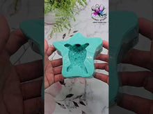Load and play video in Gallery viewer, 4.2 inch Crystal Sea Turtle Silicone Mold for Resin casting