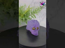 Load and play video in Gallery viewer, 2 inch Deep Crystal Skull Silicone Mold for Resin