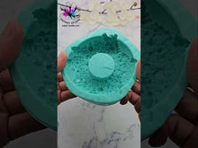 Load and play video in Gallery viewer, 4.25 inch Crystal Tealight Holder Silicone Mold for Resin casting