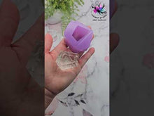 Load and play video in Gallery viewer, 1.8 inch (Small) Faceted Crystal Silicone Mold for Resin