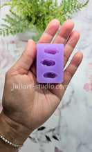 Load image into Gallery viewer, 1 inch 3D Mini Snails Silicone Mold for Resin
