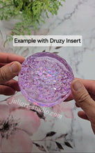 Load image into Gallery viewer, 2.8 inch HOLO Faceted Round Base Silicone Mold for Resin