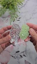 Load image into Gallery viewer, 2.6 inch (Large) Faceted Crystal Silicone Mold for Resin