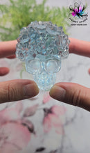 Load image into Gallery viewer, 2 inch Deep Crystal Skull Silicone Mold for Resin