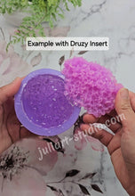 Load image into Gallery viewer, 3.75 inch Medium Druzy Insert Silicone Mold for Resin