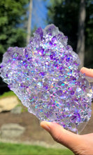 Load image into Gallery viewer, 7 inch Jumbo Crystal Cluster Silicone Mold for Resin casting