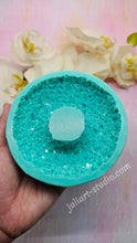 Load image into Gallery viewer, 4 inch Crystal Donut Silicone Mold for Resin casting