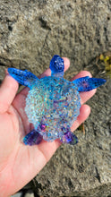 Load image into Gallery viewer, 4.2 inch Crystal Sea Turtle Silicone Mold for Resin casting