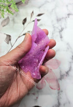 Load image into Gallery viewer, 4.75 inch Thin Druzy Insert Silicone Mold for Resin