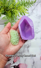 Load image into Gallery viewer, 2.6 inch (Large) Faceted Crystal Silicone Mold for Resin